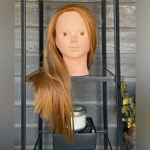 Cosmetology Salon Care Miss Katy Human Hair Mannequin Head